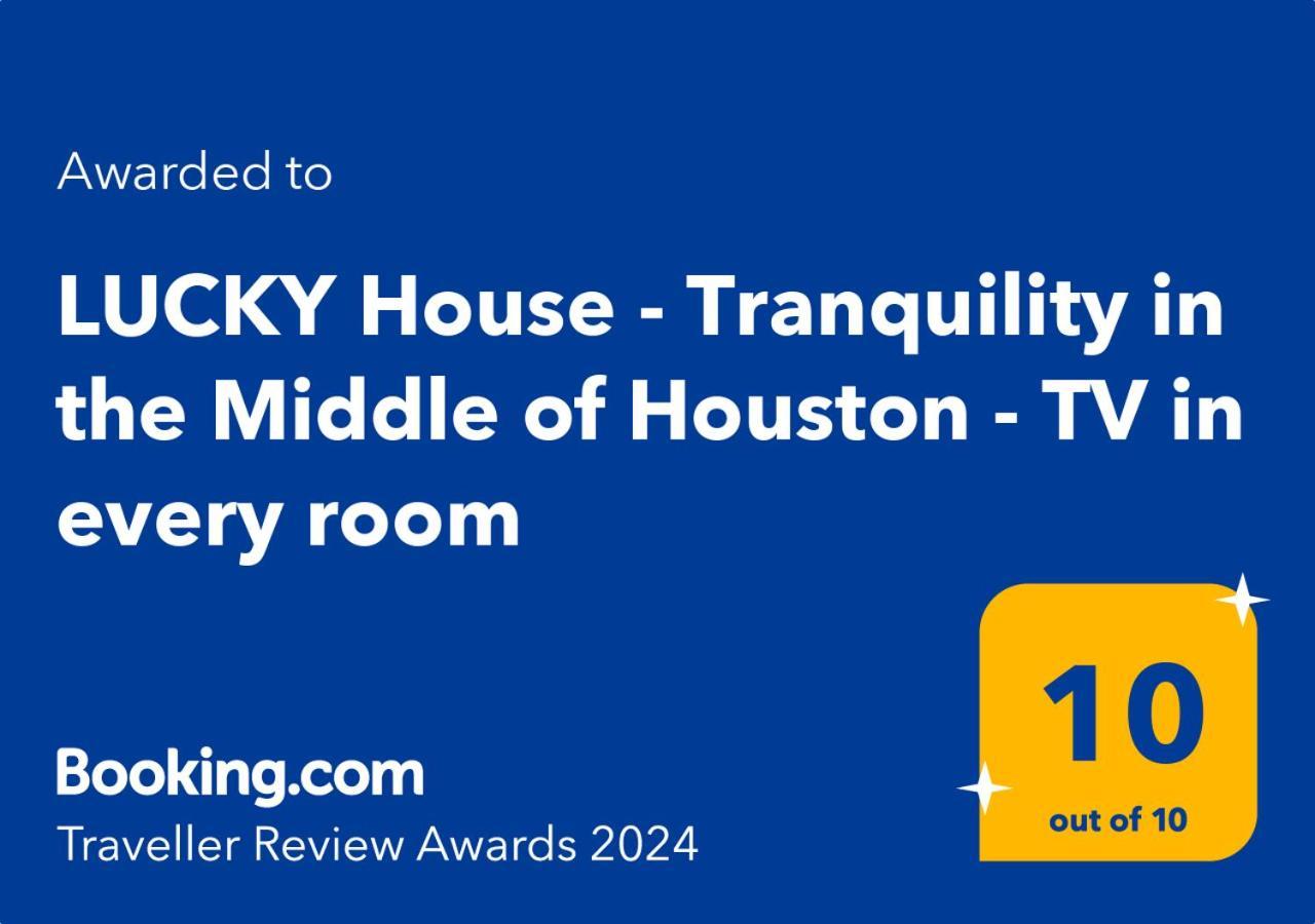 Lucky House - Tranquility In The Middle Of Houston - Tv In Every Room - 300 M2 Extérieur photo